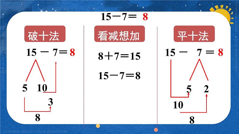 整理和复习(1)23春新版课件 人教版数学一年级下册第3页