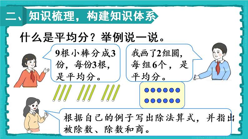 第2单元 整理和复习 23春新版课件 人教版数学二年级下册第3页