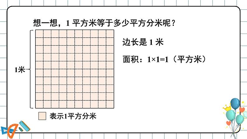 第5课时 面积单位间的进率 课件 23春人教数学三年级下册06