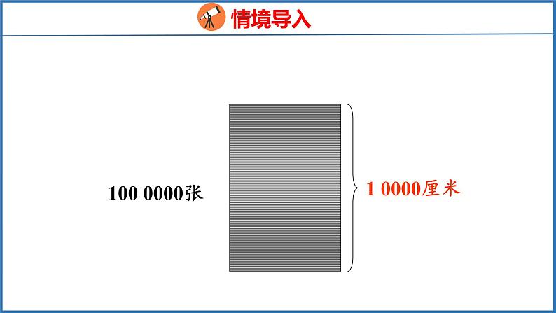 探索与实践 一亿有多大(课件)苏教版数学四年级下册第7页