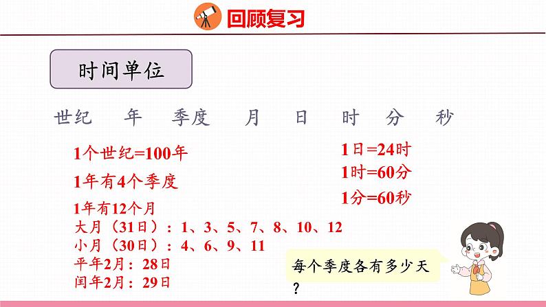7.3 总复习 常见的量(课件)苏教版数学六年级下册第6页