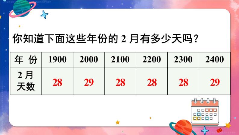 第6单元 第2课时 年、月、日（2） 课件 23春人教数学三年级下册06