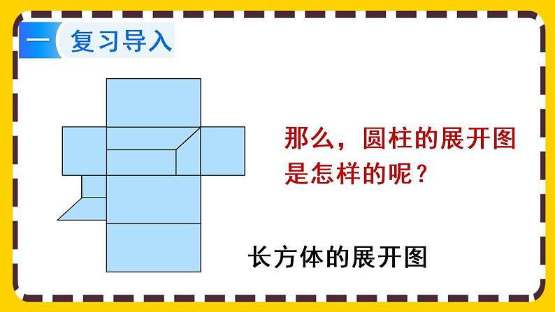 【最新教材插图】3.1.2 圆柱的展开图(课件PPT)02