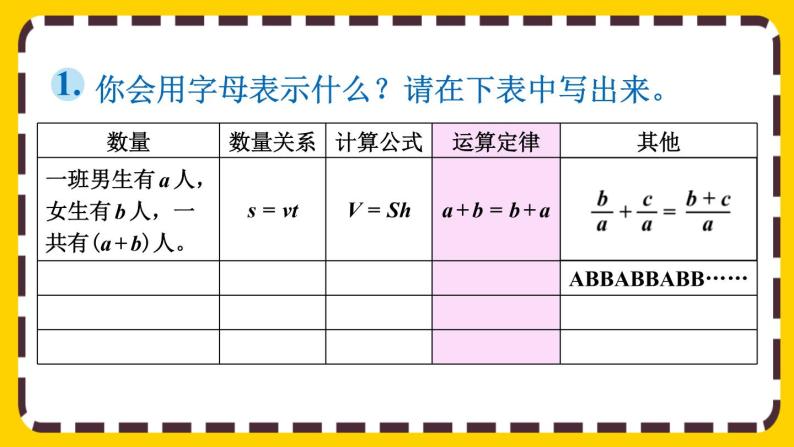 【最新教材插图】6.1.5 式与方程（课件PPT）07