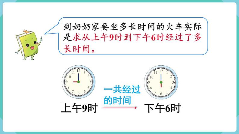人教版三年级数学下册课件 第6单元 第4课时 简单的时间计算第4页