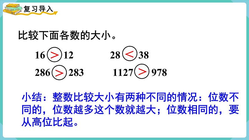 人教版三年级数学下册课件 第7单元 第2课时 小数的大小比较02