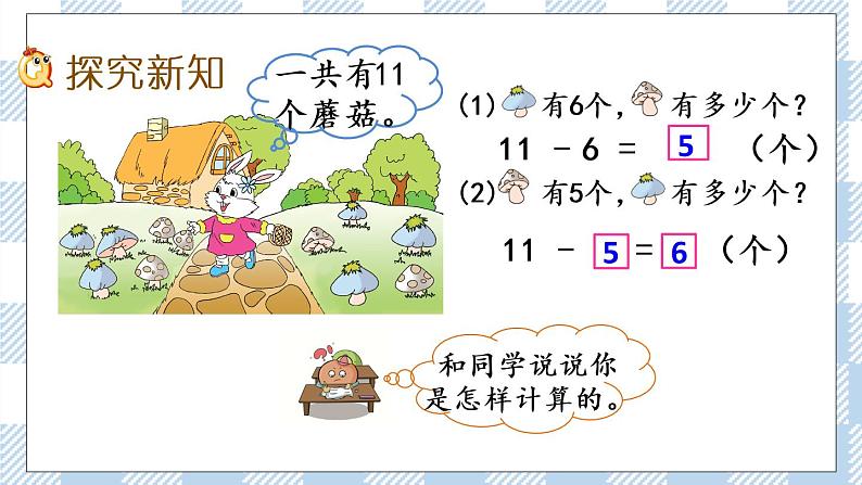 1.7 十几减6、5、4、3、2 课件第3页