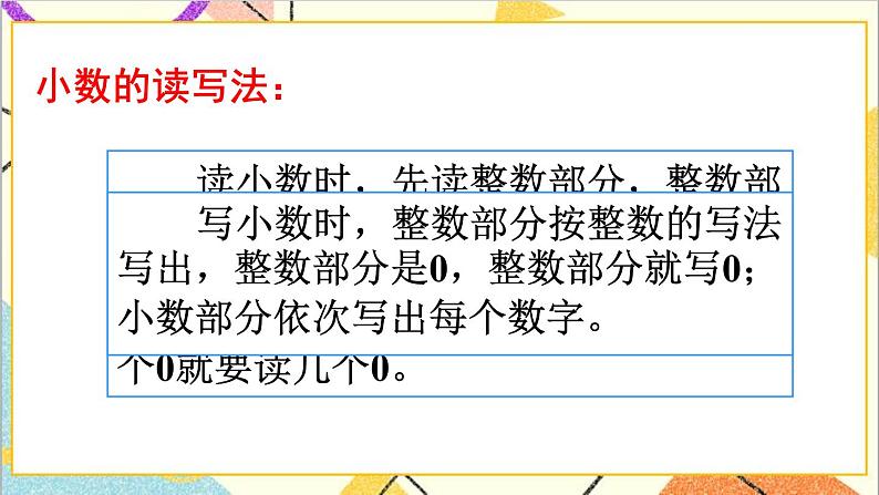 人教版数学四下 第四单元 整理和复习 课件+教案+导学案05