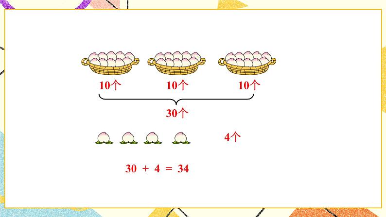 3 认识100以内的数 第3课时 整十数加一位数及相应的减法 课件2+教案204