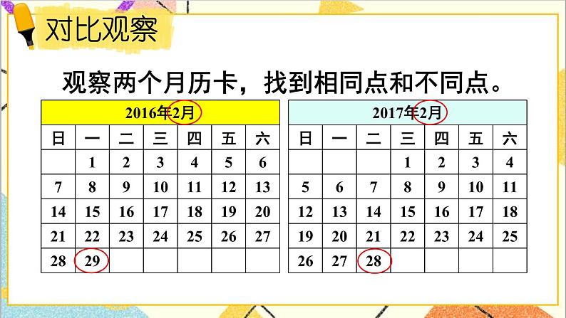第六单元 第2课时 年、月、日 课件+教案+导学案02