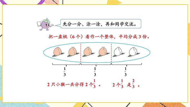 第3课时 认识一个整体的几分之几 课件第4页