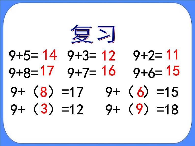 第1单元1《逛公园-十几减9(信息窗1)》参考课件第2页