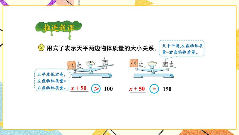 1 简易方程第1课时 等式、方程的含义及其关系课件+教案06