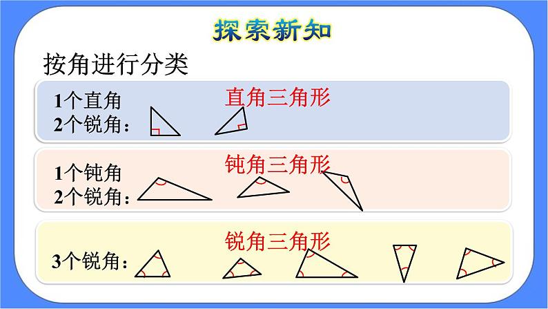 5.3《 三角形的分类 》课件PPT 人教版四下数学07