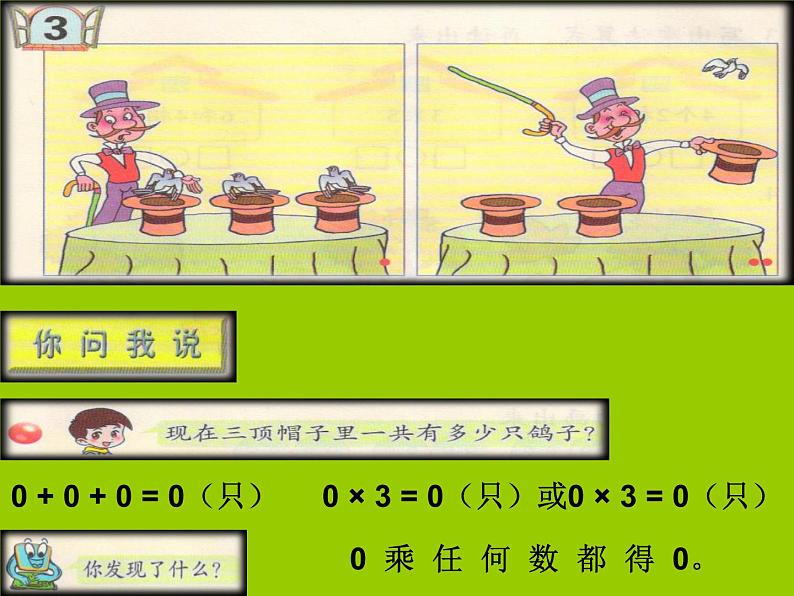 2023年秋季青岛版数学二上第一单元《看魔术 乘法的初步认识2》ppt课件05