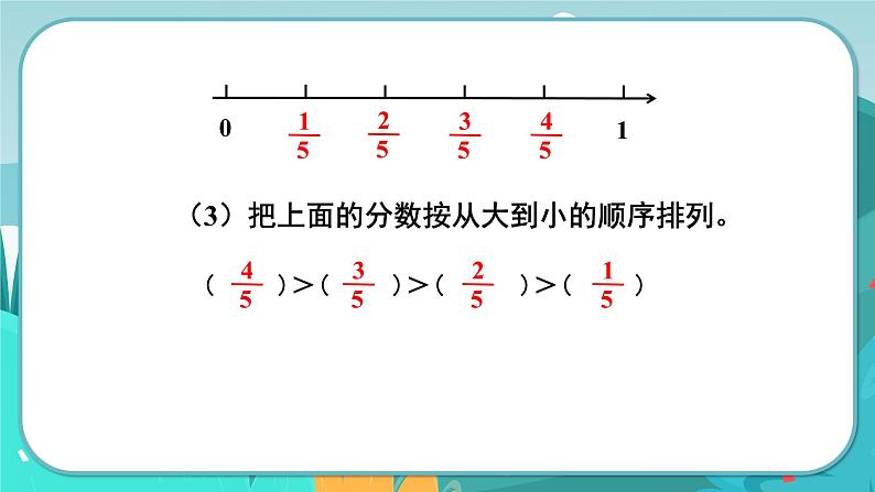 冀教版数学四年级下册 5.3 用分数表示整体的一部分(课件PPT+教案)07