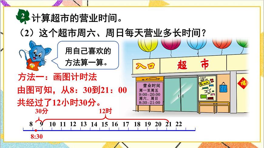 一 年、月、日 1. 24時計時法 第2課時 24時計時法（2）課件第6頁