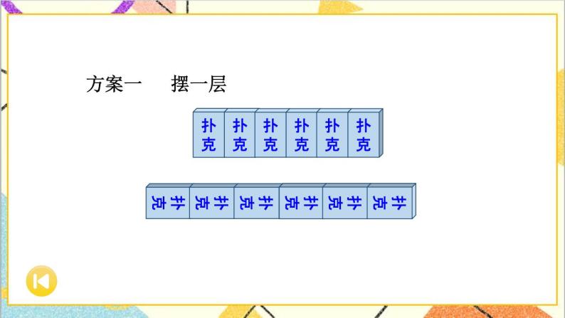 三  长方体和正方体 包装扑克 课件+教案04