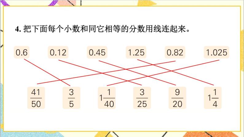 冀教版数学五下 整理与评价 1.数与代数 课件06