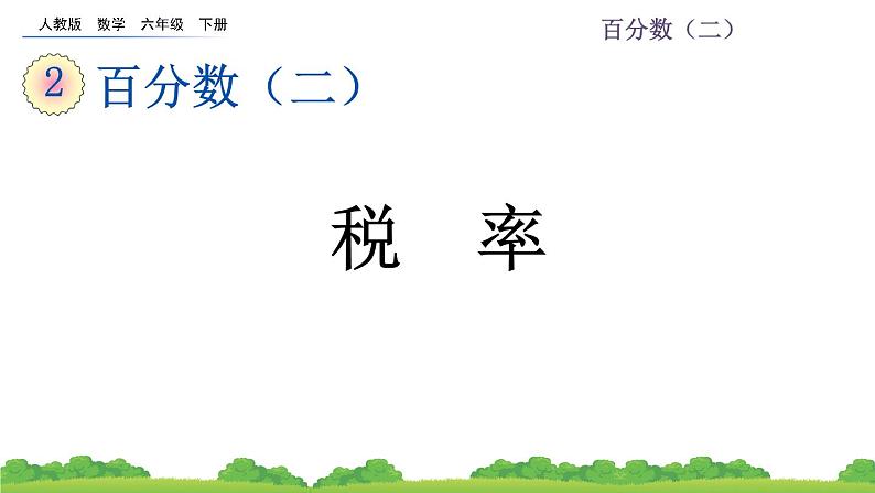 2.3 税率课件PPT01
