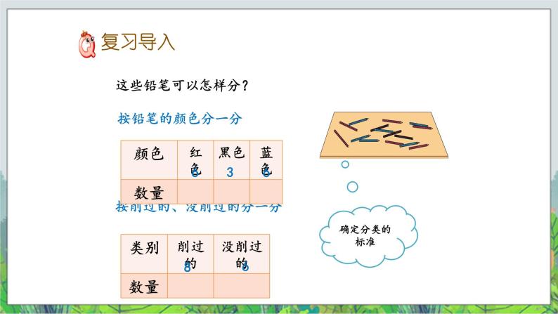 一年级下册数学-6 分类 复习 课件PPT02