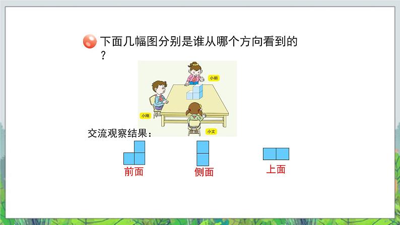 第6单元:趣味拼搭《观察物体》教学课件第5页