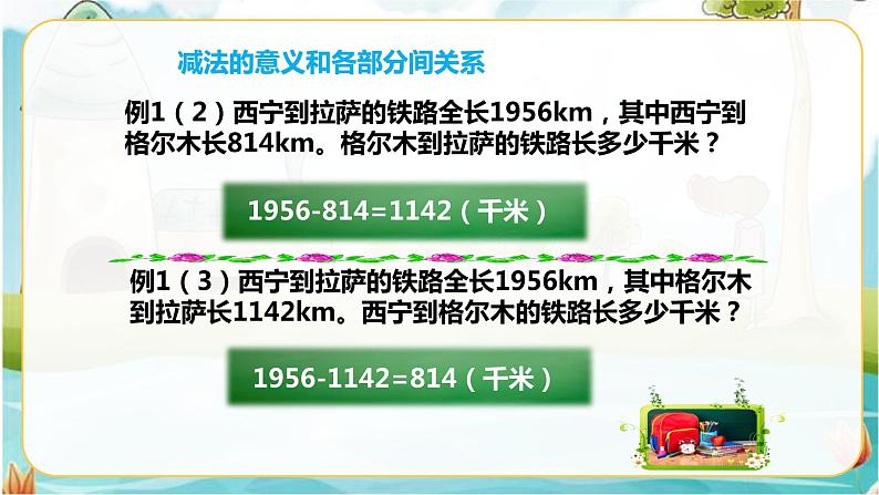 加、减法的意义和各部分间的关系(课件)第4页