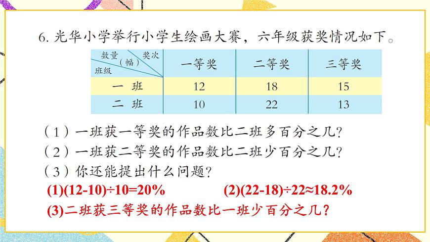 一 自主練習(xí)（P3-P5）  課件第7頁(yè)