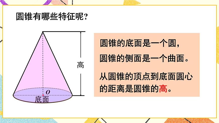 二(1) 認(rèn)識(shí)圓柱和圓錐  課件第6頁(yè)