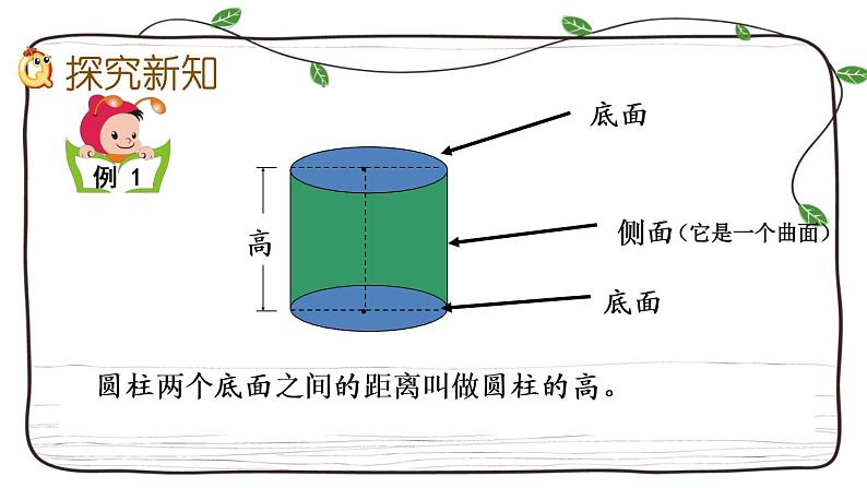 新西师大版数学六年级下册课件:2.1 圆柱的认识第3页