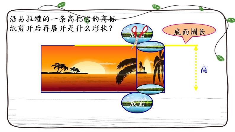新西师大版数学六年级下册课件:2.1 圆柱的认识第6页