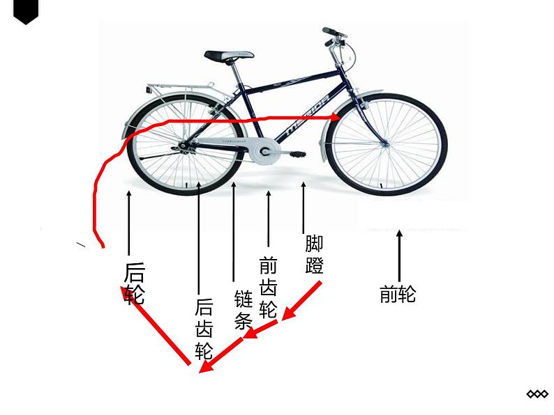 《自行车里的数学》(课件)人教版六年级下册数学第3页