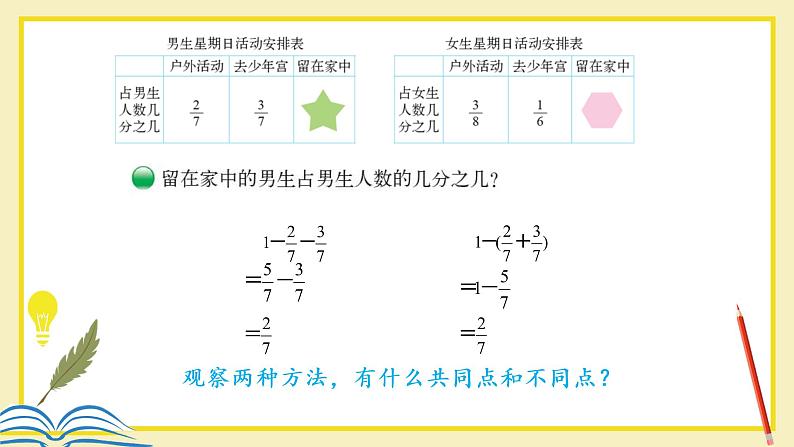 星期日的安排(课件)-五年级下册数学北师大版第6页