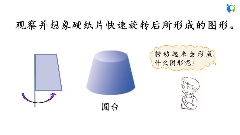 北师大版小学数学六年级下册 1.1 面的旋转 课件07
