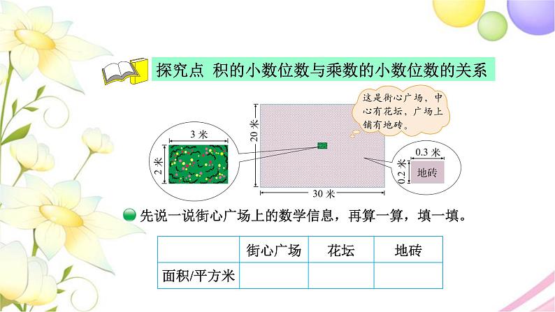 北师大版四年级数学下册第3单元3街心广场教学课件第4页