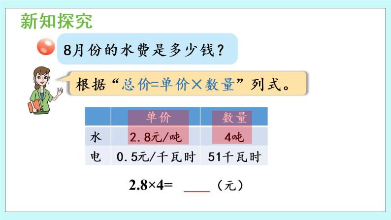 1.1 《小数乘整数》（第1课时）课件PPT06