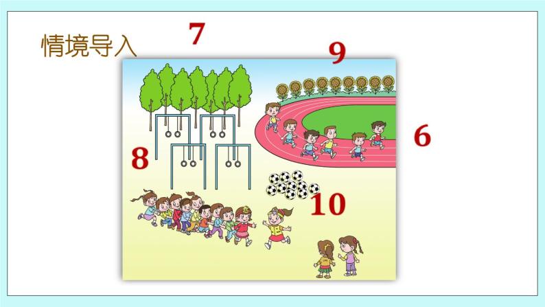 青岛版（五年制）数学一上 1.6 会写6~10各数 课件+教案+练习02