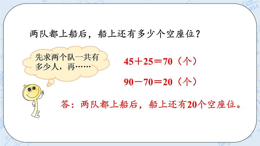 北師大版二年級數(shù)學(xué)上冊課件-1.2 秋游第6頁