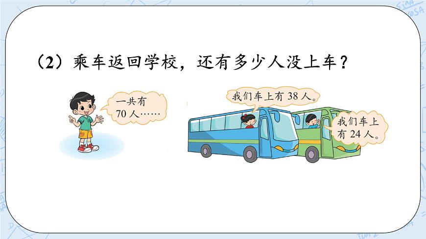 北師大版二年級數(shù)學(xué)上冊課件-1.2 秋游第7頁