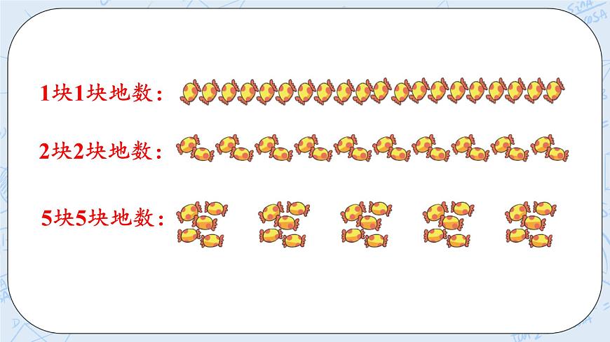 北師大版二年級(jí)數(shù)學(xué)上冊(cè)課件-3.1 有多少塊糖 第6頁(yè)