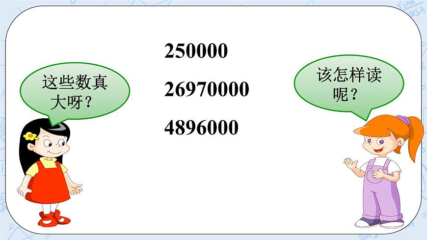 西師大版4上數(shù)學(xué)第一單元萬以上數(shù)的讀寫課時2課件第3頁