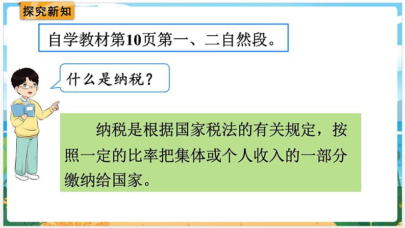 人教六下数学第二单元百分数(二)第3课时 税率课件第3页
