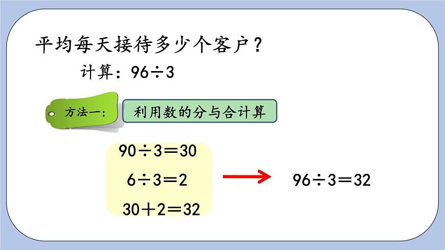 1.1《兩位數(shù)除以一位數(shù)口算》PPT課件 青島版（六三制）版 三年級數(shù)學(xué)下冊第4頁