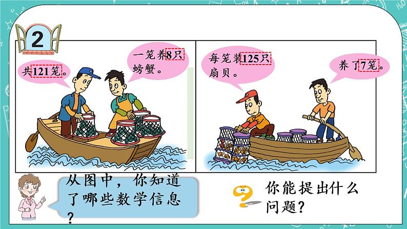 青岛版三上3.2 三位数乘一位数(进位)的笔算课件PPT第4页