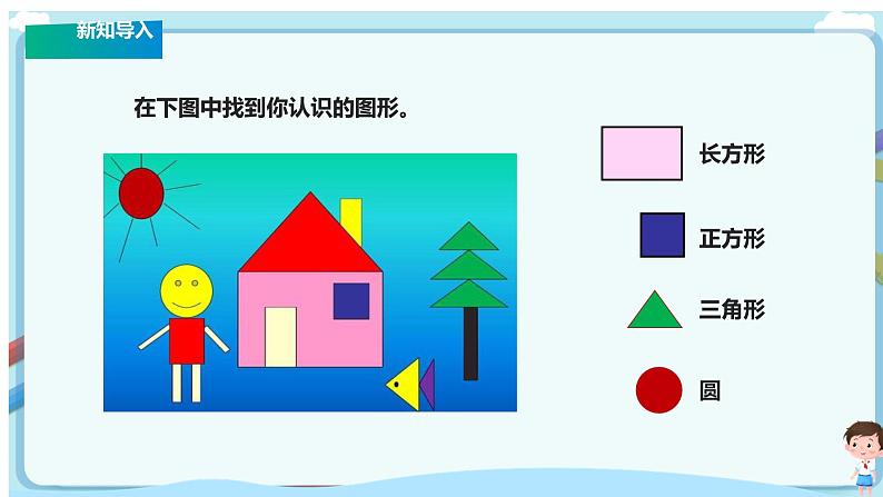 苏教版三上第三单元第一课时《长方形与正方形的认识》课件第2页