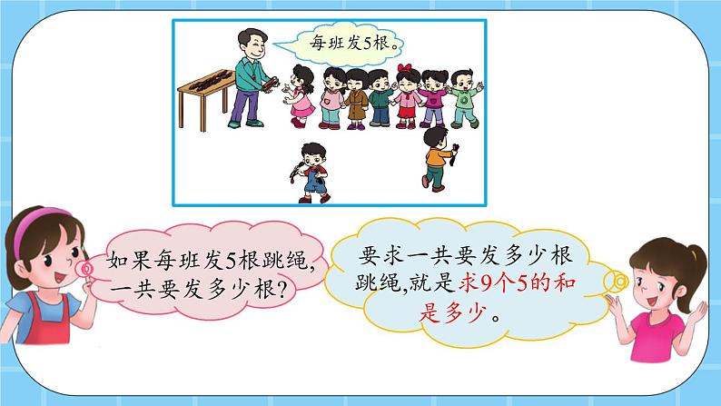 第二单元 表内乘法和除法(一)2.2.5 解决简单的实际问题 课件05