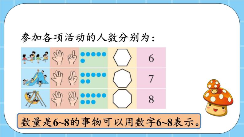 第三单元  认识10以内的数3.5 认识6、7、8 课件04