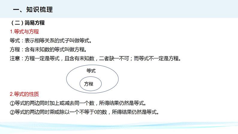 第四讲 式与方程(课件)——2022-2023学年小升初数学通用版专题复习课件学案第6页