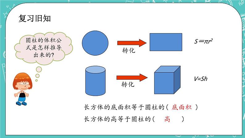 第一单元 圆柱和圆锥1.7 练习三 课件第2页