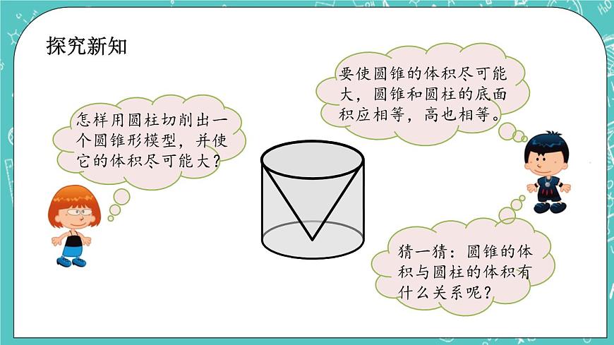第一單元 圓柱和圓錐1.9 圓錐的體積 課件第3頁